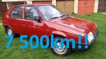 Škoda Felicia 1.3L – veterán z roku 1989, jen 7 500 km