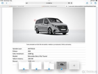 Mercedes-Benz Vito Tourer 119 4x4 novy vuz