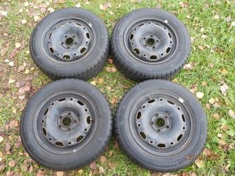 4xObutá zimní sada na ŠKODA FABIA 1 185/60 R14 4x7,2MM