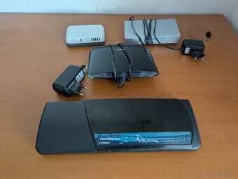 Switche FE 100Mbit 5/8/16 port Edimax, Zyxel, D-Link