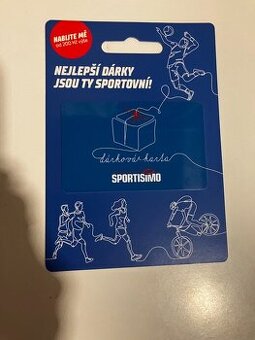 Sportisimo poukaz - dárková karta