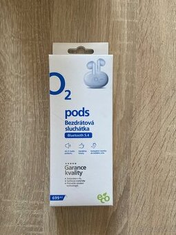 Bezdrátová sluchátka O2 Pods – Bluetooth 5.4 | NOVÉ