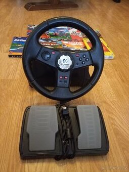 Volant a pedály Logitech + PC hry