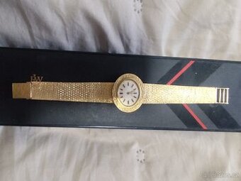 Dámské zlaté hodinky