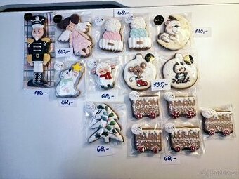 Domácí ručně malované perníčky. Poslední kusy