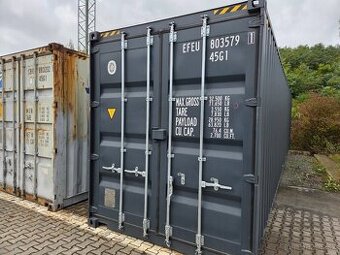 Po první cestě lodní kontejner 40 HC