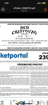 Ben Cristovao vyprodaný koncert