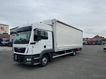 MAN TGL 12.250, 2016, 242TKM, 18PALET, ČELO, 2X LŮŽKO,EURO6