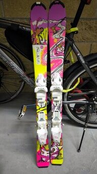 Detské lyže 100 sporten rocker a tyrolia SLR 4.5 ac