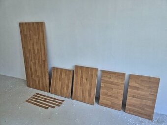 IKEA SÄLJAN Pracovní deska, vzor dub/laminát