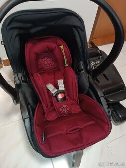 Autosedačka Kiddy Evoluna i-Size 2 0-13 kg, tmavě červená