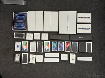 krabičky apple (iphone, ipad, pencil, airpods)