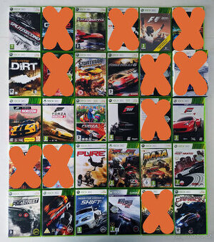 Závodní hry na Xbox 360 Praha