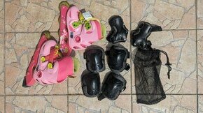 Kolečkové brusle dětské vel. 28–30