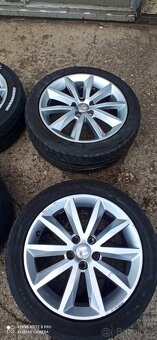 4xElektrony Škoda, Seat,Golf, 7Jx16 +4x, letní pneu