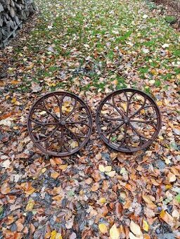 Designová, masivní, litinová kola