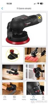 Parkside Performance aku excentrická bruska PAESP 12-Li