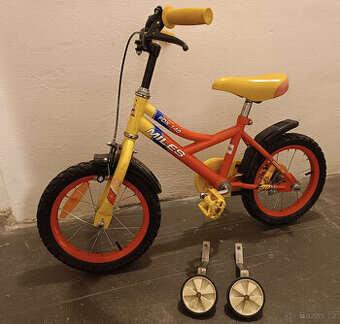 ⚡️ Dětské kolo 14" cca 3-5 let, balanční kolečka  ⚡️