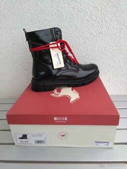 dámské kotníkové boty MUSTANG, vel. 41 - nové