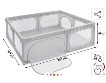 Ohradka pro deti 200x160 cm