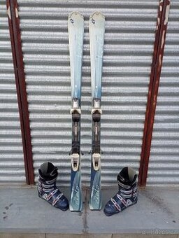 Prodám lyže + lyžáky