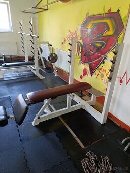 Posilovací lavice TROFIT, Klec na dřepy