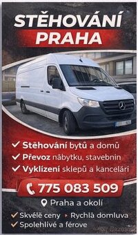 Stěhování PRAHA – rychle a levně 🚚