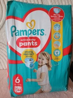 Kalhotkové pleny Pampers pants