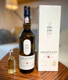 LAGAVULIN 8 let + VZOREK - 200th Aniversary Limited Edition
