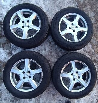 ALU sada kol 4x100 195/65/15 T Letní