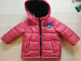 Zimní bunda kluk 6-9 měsíců (74) - 1