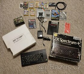 ZX Spectrum+ 48K a příslušenství