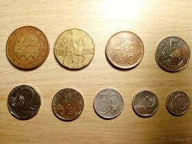 Set oběžných mincí ČR z roku 1993