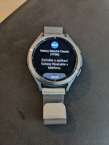 Samsung Galaxy watch 4 classic 46 mm stříbrná