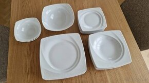 Set talířů porcelán 21 kusů