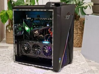 Výkonný herní počítač Asus ROG Strix RTX 3080