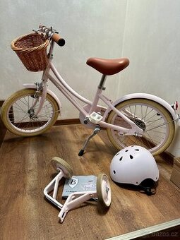 Dívčí kolo Banwood bike classic pink + helma