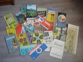 turistické mapy