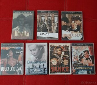 DVD  Federico Fellini,  Ettore Scola, Vittorio de Sica - 1