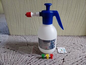 Tlakový pěnový postřikovač (napěňovač) - 2 litry, 3 nástavce