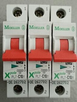 Prodam jistič Moeller jednofazovy C10.