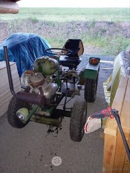 Malotraktor domácí výroby - 1