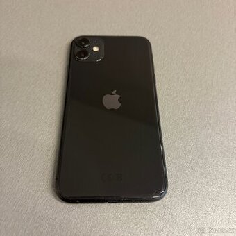iPhone 11 64GB, černý, 12 měsíců záruka