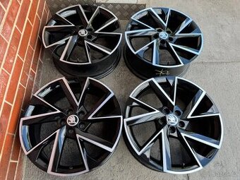 Alu 18" 5x100,škoda VEGA BLACK, Scala , KamiQ , TOP