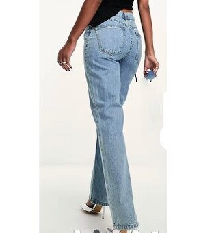 Straight high waist džíny ASOS v 28/32 - 1
