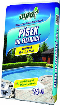 Písek do bazénové filtrace