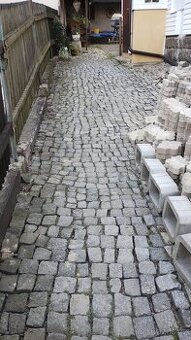 Dlažební kostky žulové