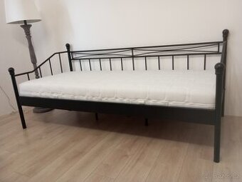 postel 90x200 cm - rám, rošt + matrac