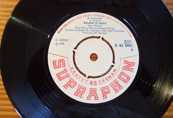 SP deska P.Černocká,A.ULm-Bílou křídou,Balada/16/