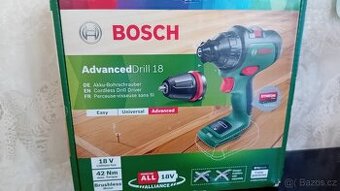 BOSCH AdvancedDrill 18 aku vrtací šroubovák. Nový